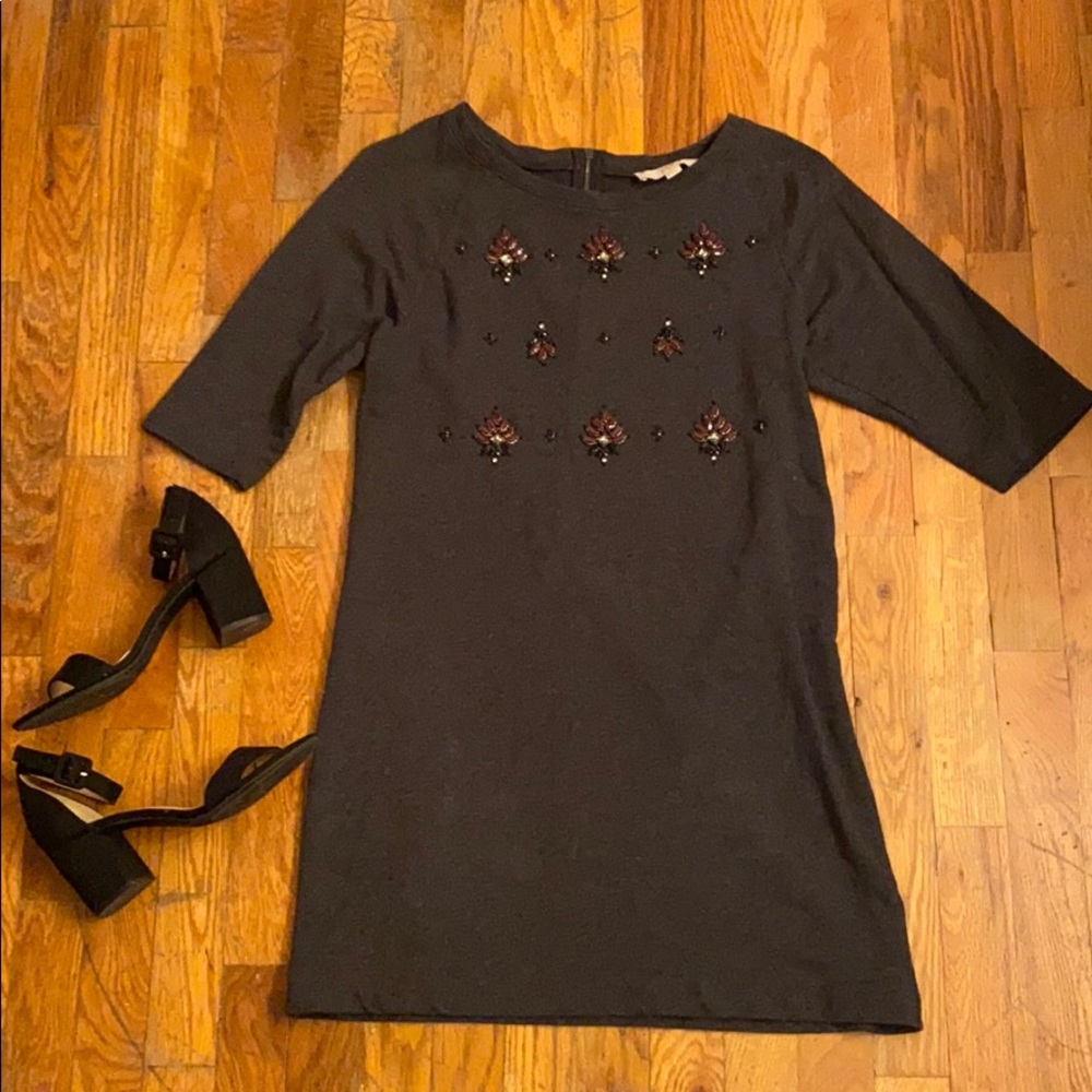 LOFT jeweled dress